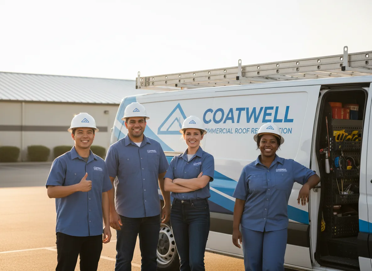 Commercial roof coating company in Boomer, WV
